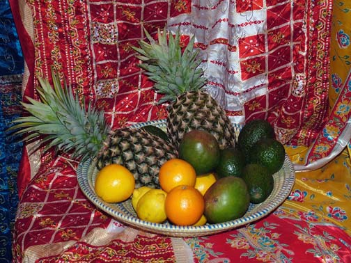 Decoration showing the backdrop and display Decoration showing the backdrop and display
