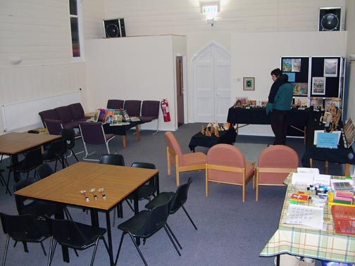 Photo showing layout of visitor area Photo showing layout of visitor area