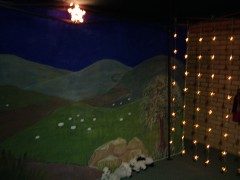 Lighting for the hillside Lighting for the hillside