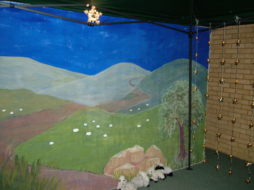 Lighting for the hillside Lighting for the hillside